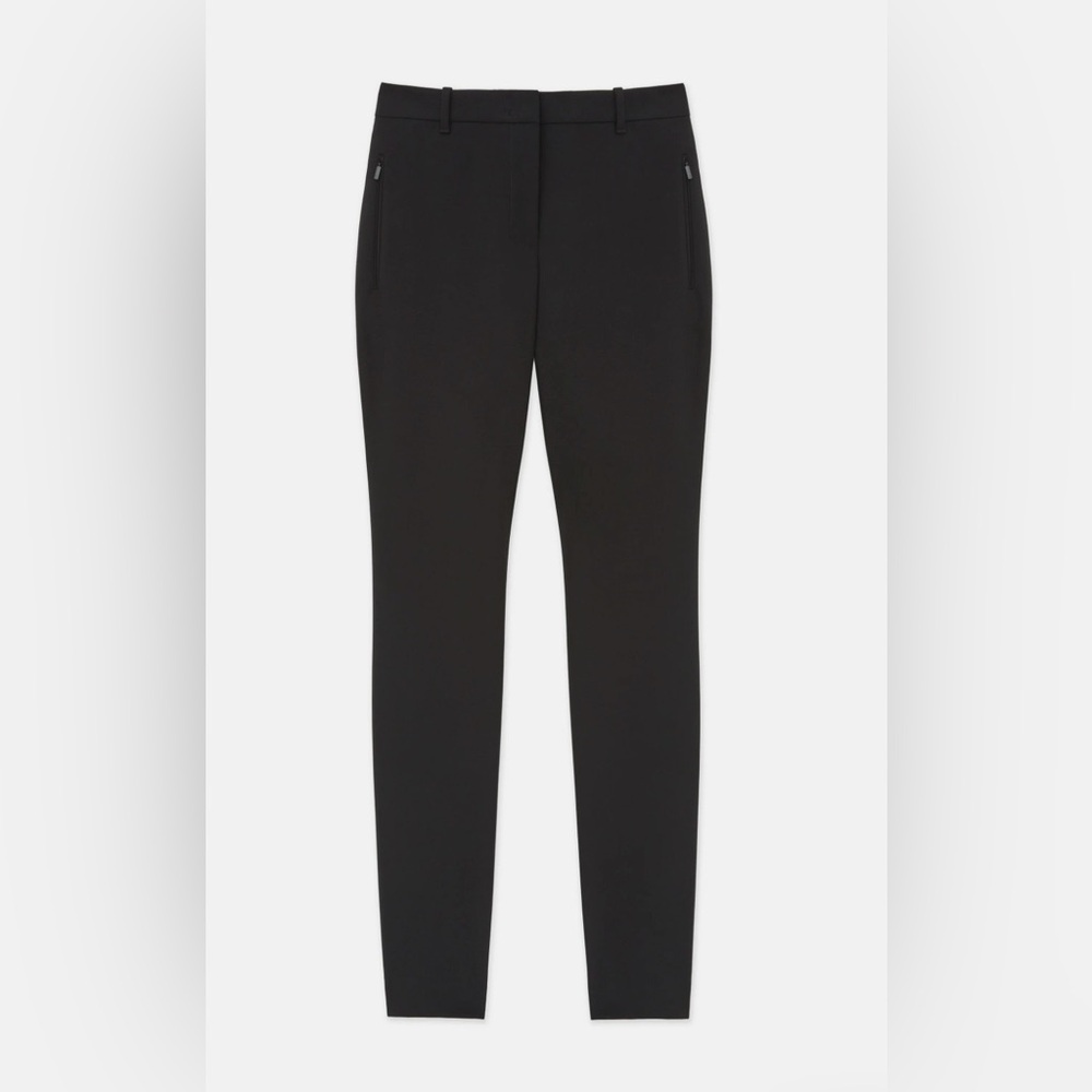 NWOT Lafayette 148 stretch Essex pants black size 6